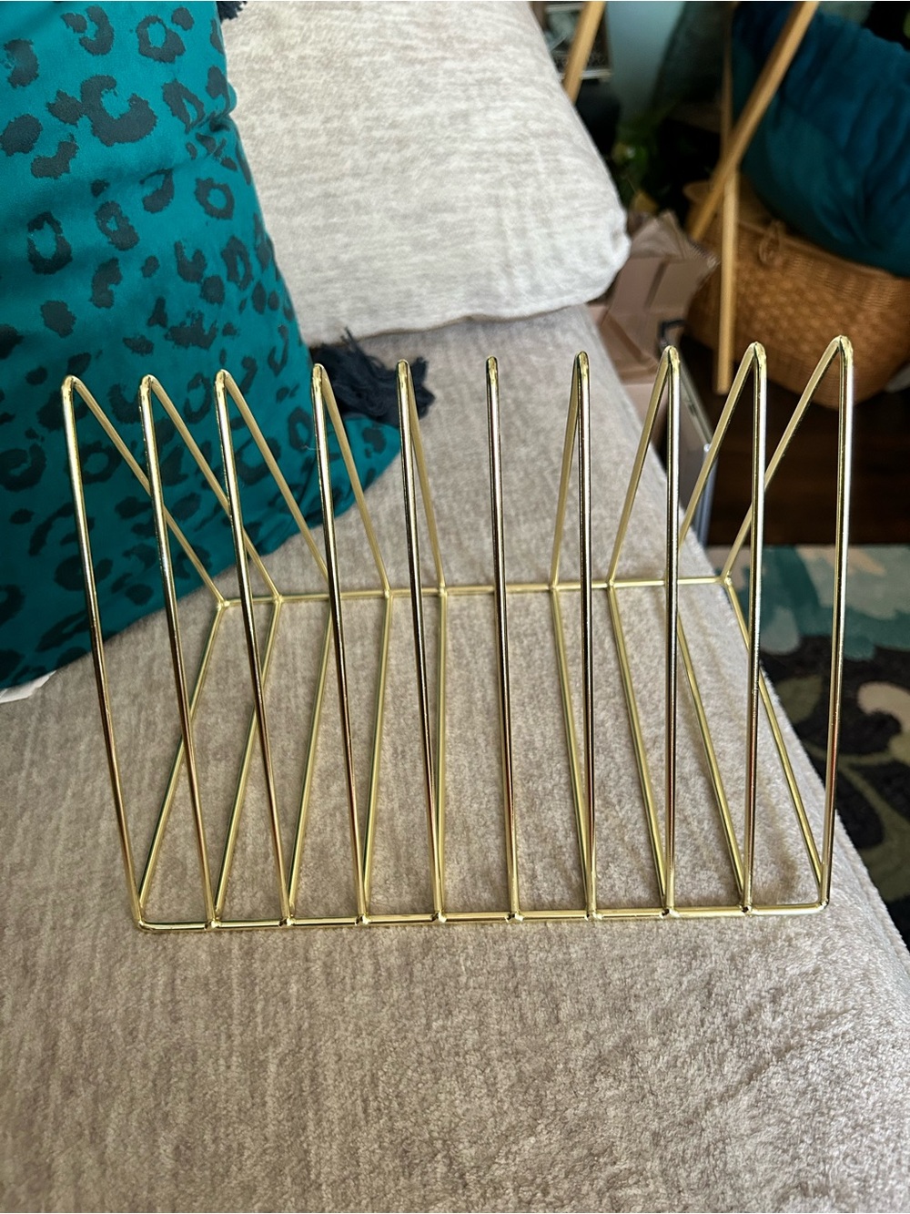 Gold Wire File Organizer